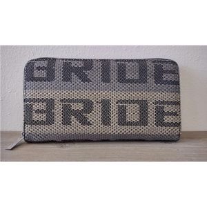 Bride racing gradient style Womens Wallet leather tweed design
